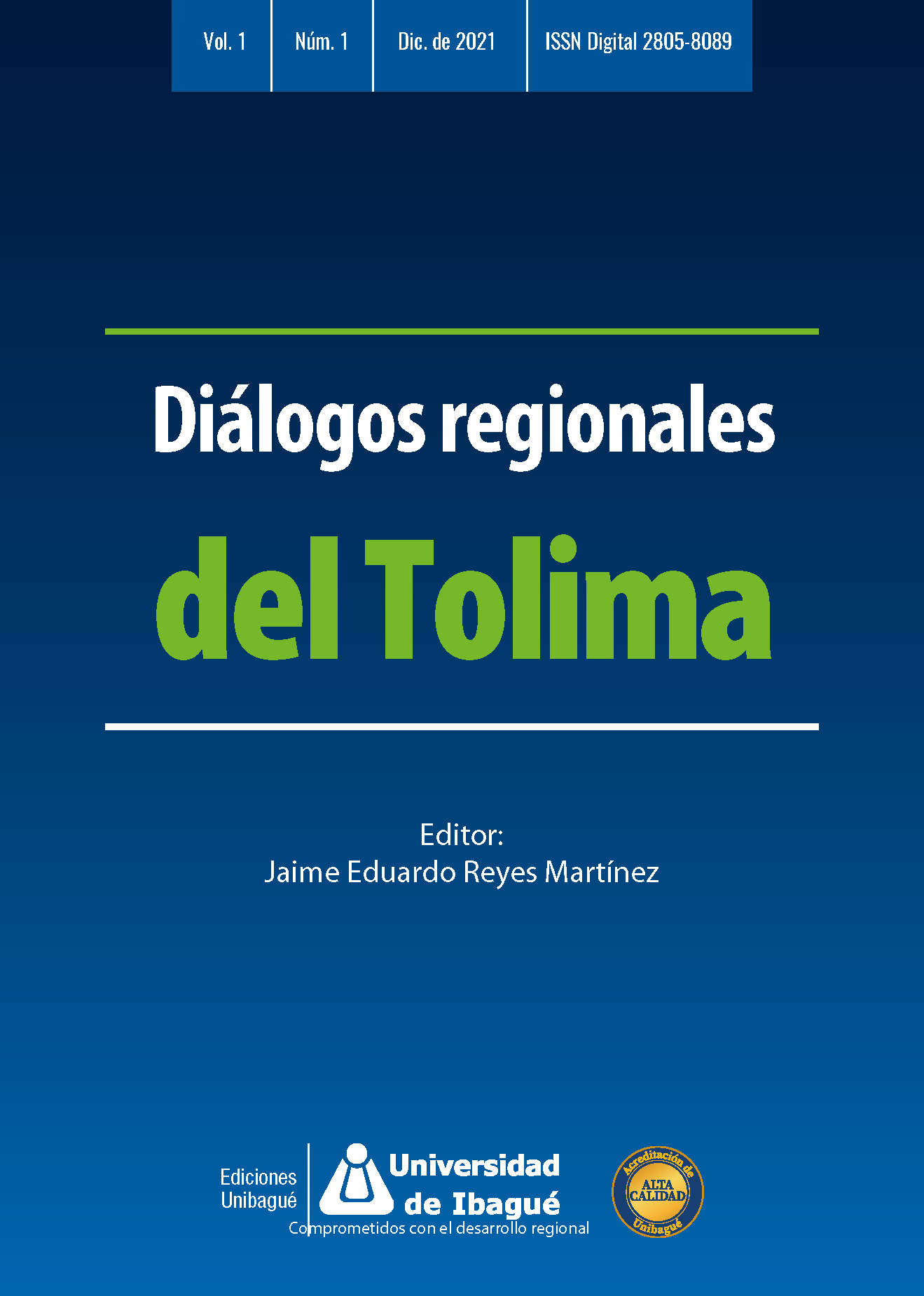 Cover of Diálogos regionales del Tolima